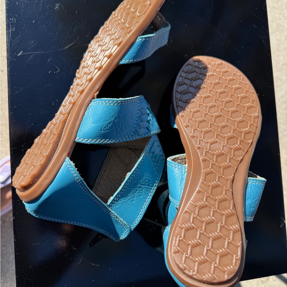 Chic Blue Raramuri Sandals - Picture 6 of 6